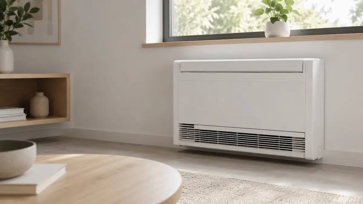 Console basse : unité intérieure de climatisation